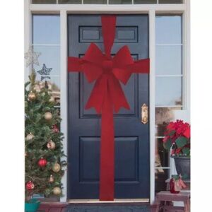 New in package! Red Door Bow and Ribbon Wrap to make your door look like a gift
